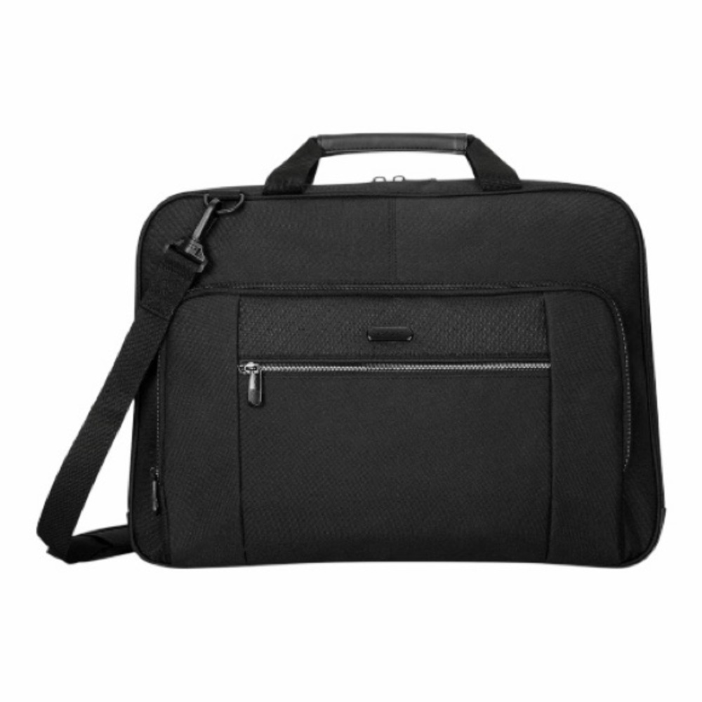 Targus 15.6” Classic Commuter Business Briefcase, Black